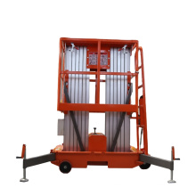 Inquiry about Elevating Lift Platform 300kg 12m Double Column Aluminum Alloy Lifting Table With Factory Direct Sales